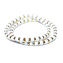 Load image into Gallery viewer, Enamel &amp; Gold Bracelets
