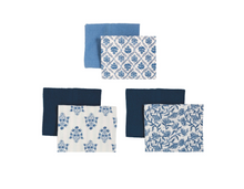 Load image into Gallery viewer, Blue Floral Towel Set
