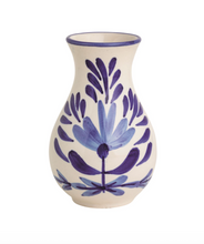 Load image into Gallery viewer, Blue Floral Bud Vases

