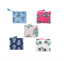 Load image into Gallery viewer, Block Print Small Zip Bags
