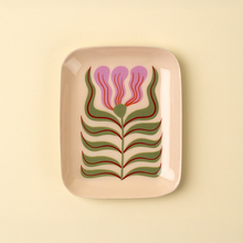Load image into Gallery viewer, Bloom Decorative Enamel Tray
