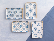 Load image into Gallery viewer, Blue Enamel Trays
