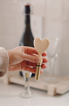 Load image into Gallery viewer, Heart Bottle Stopper
