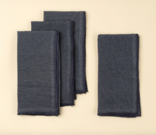 Load image into Gallery viewer, Stonewashed Linen Napkins
