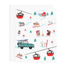 Load image into Gallery viewer, Ski Dogs Boxed Card Set

