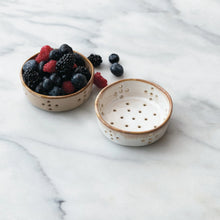 Load image into Gallery viewer, Stoneware Berry Bowl, 4&quot;
