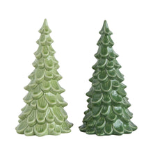 Load image into Gallery viewer, Green Stoneware Trees
