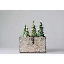 Load image into Gallery viewer, Green Stoneware Trees
