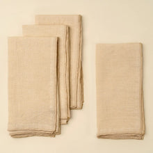 Load image into Gallery viewer, Stonewashed Linen Napkins
