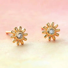 Load image into Gallery viewer, Sunburst Crystal Stud
