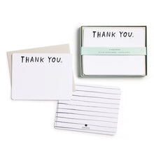 Load image into Gallery viewer, Thank You Flat Notecard Set

