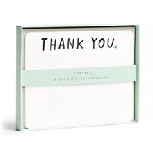 Load image into Gallery viewer, Thank You Flat Notecard Set

