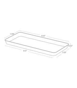 Tower Tray White