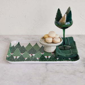 Trees Bamboo Tray