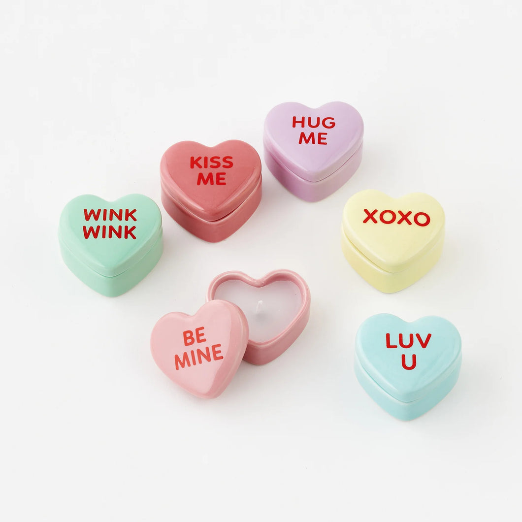 Heart Box Candle
