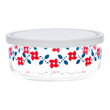 Load image into Gallery viewer, Vintage Floral Storage Bowl
