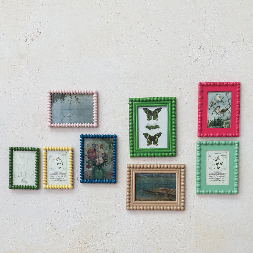 Painted Wood Spindle Frames