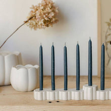 Load image into Gallery viewer, The Floral Society Beeswax Hanukkah Candles
