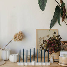 Load image into Gallery viewer, The Floral Society Beeswax Hanukkah Candles
