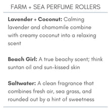 Load image into Gallery viewer, Farm + Sea Roll-On Perfume Oil
