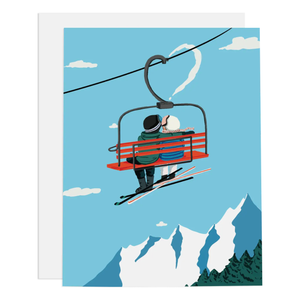 Ski Love Card