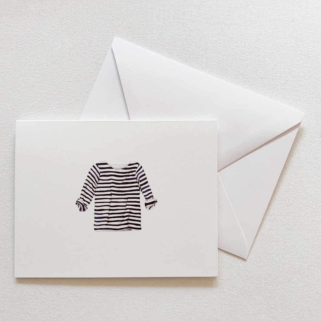Striped Shirt Card